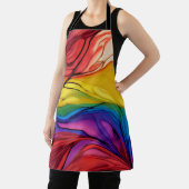 Beau tablier en couleurs arc-en-ciel (Insitu)