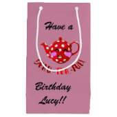  "beau-tea-ful" klein cadeauzakje (Voorkant)