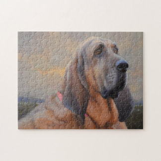 Beau the Blood Hound Puzzle Legpuzzel