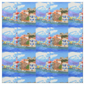 Beau tissu de coton grec (Échantillon)