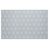 Beau tissu mandala bleu et jaune (Fat Quarter)