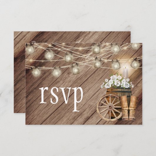 Beau tonneau en bois rustique - RSVP (Devant / Derrière)