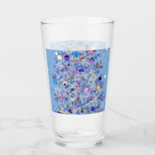 Beau verre d'arbre de Noël