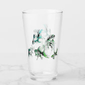 Beau verre de poisson d'or (Devant)
