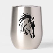 Beau Vin Thermal Cheval Tumbler (Arrière)
