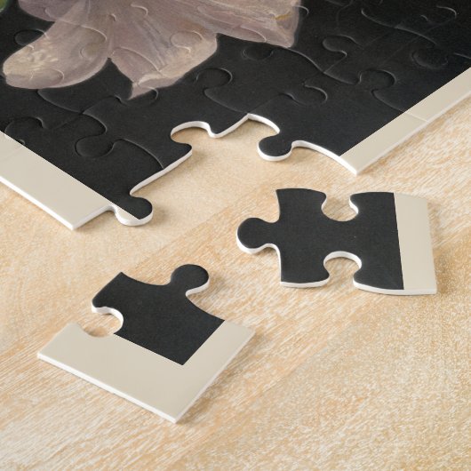 Beau Vintage Pâques Lys Puzzle (Côté)