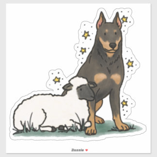 Beauceron - Autocollant de voiture de travail