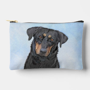 Beauceron Black and Tan Schilderij Schapendoes Hon Etui