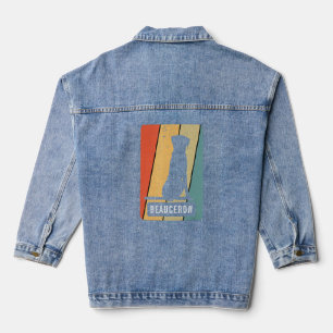 Beauceron Dog Honden Paw Beauceron Accessori Denim Jacket