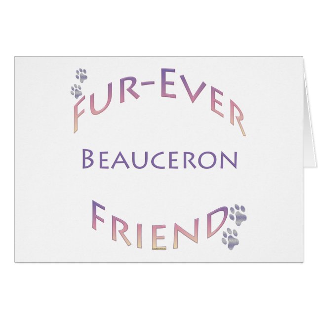 Beauceron Furever (Devant horizontal)