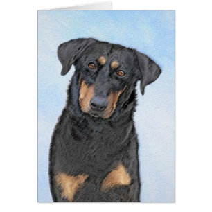 Beauceron Schilderij - Mooie Originele Honden Kuns