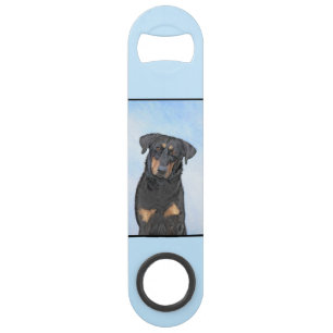 Beauceron-schildering - Kute Original Dog Art Speed Flessenopener