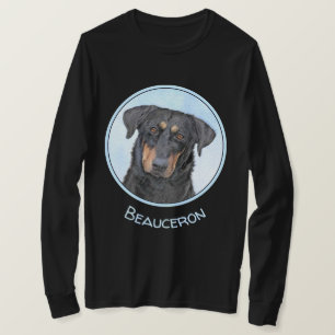 Beauceron-schildering - Kute Original Dog Art T-shirt