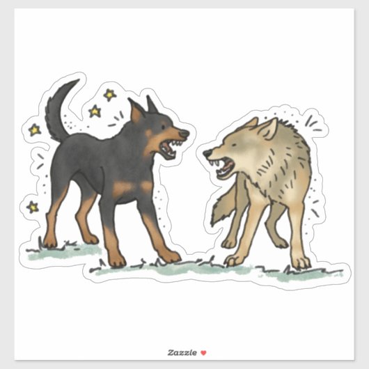 Beauceron - Werk Sticker (Vel)