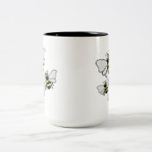 Beaucoup d'abeilles café Mug (Centre)