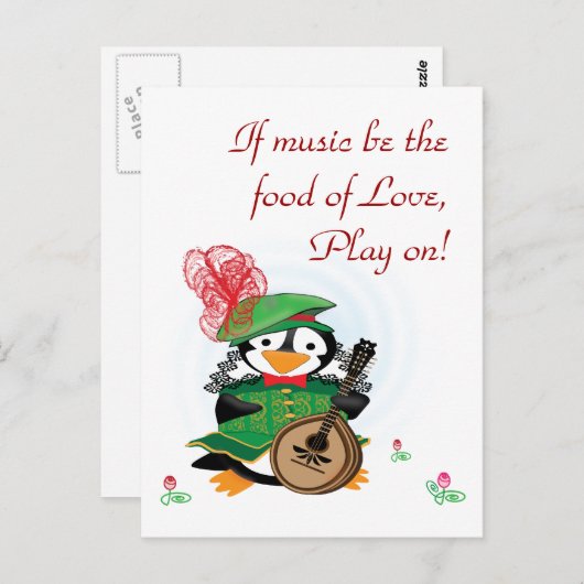 Beaucoup d'Ado à propos de la carte postale Pengui (Devant / Derrière)