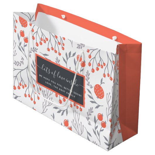 Beaucoup d'amour à l'intérieur obtenir bien sac ca (Devant Angle)