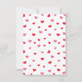 Beaucoup d'amour classe carte de la Saint-Valentin (Dos)