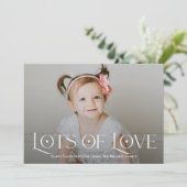 Beaucoup d'amour Modifier la couleur Carte Saint-V (Debout devant)