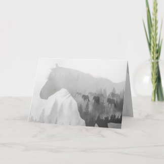 "Beaucoup dans" - Carte de voeux