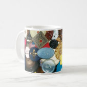 Beaucoup de boutons Mug (Devant gauche)