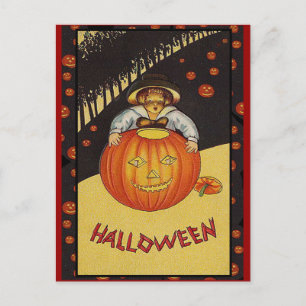 Beaucoup de cartes d'art Citrouilles d'Halloween