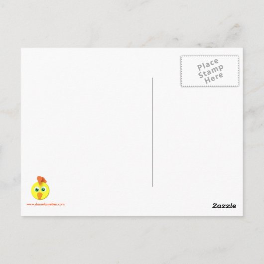 Beaucoup de cartes postales Chicks (Dos)