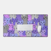 Beaucoup de chats pourpres (Clavier et souris)