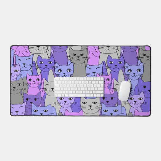 Beaucoup de chats pourpres (Clavier et souris)