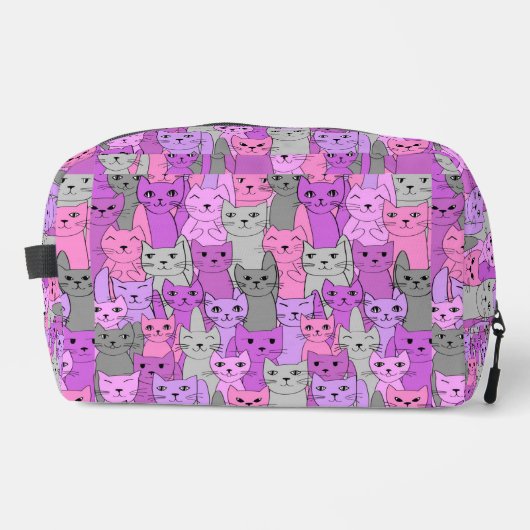 Beaucoup de chats roses Design Kit Dopp Sac (Recto)