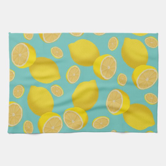 Beaucoup De Citrons Serviette De Cuisine (Horizontal)