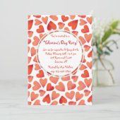 Beaucoup de coeurs Invitations de la Saint-Valenti (Debout devant)