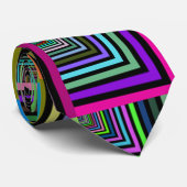 Beaucoup de couleurs Grand Angle Cravate masculine (Roulé)