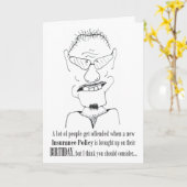 Beaucoup de gens se font offenser - Carte d'annive (Fleur jaune)