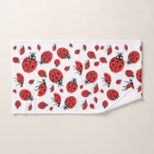 Beaucoup de Ladybugs Lucky Motif (Serviette à main)
