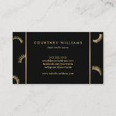 Beaucoup de Lashes Lash Salon Carte de fidélité Bl (Dos)