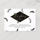 Beaucoup de Lashes Salon Carte d'Aftercare Blanc/N (Dos)