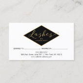 Beaucoup de Lashes Salon Lash Blanc/Noir Référence (Dos)