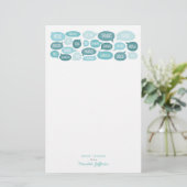 Beaucoup de Merci Papeterie de Merci personnalisab (Debout devant)