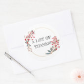 BEAUCOUP DE MERCI STICKER (Enveloppe)