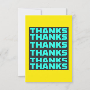 Beaucoup De Mots De Merci - Carte de remerciements