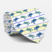 Beaucoup de tortues bleues Cravate (Roulé)