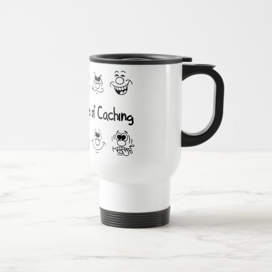 Beaucoup de visages de cacher la tasse (Droite)