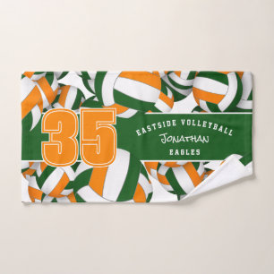 Beaucoup de volley-ball club de sport cadeaux vert