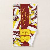 Beaucoup de volleyballs équipe de sport cadeaux d' (Serviette à main)