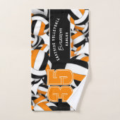 Beaucoup de volleyballs esprit d'équipe cadeaux no (Serviette à main)