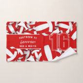 Beaucoup de volleyballs esprit d'équipe cadeaux ro (Serviette à main)