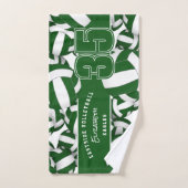 Beaucoup de volleyballs esprit d'équipe cadeaux ve (Serviette à main)