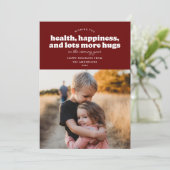 Beaucoup Plus Cartes de vacances de Hugs (Bourgogn (Debout devant)