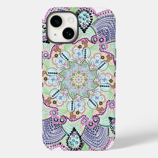 Beauece Garden Doily Mandala Art Case-Mate iPhone Case (Achterkant)